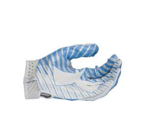 Service OEM, gants de football américain en tissu maillé personnalisés, rembourrage confortable, sensation de fraîcheur, gants d'entraînement pour équipe de football américain - Product Image 2