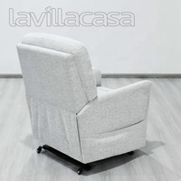Fauteuil inclinable moderne en cuir chenille, motorisé OKIN, à levage fluide, idéal pour appartement, hôtel et chambre à coucher