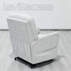 Elevate Effortless Modern Chenille OKIN-Powered Smooth Lift <b>Recliner</b> for Hotel & Bedroom Use - Product Image 2