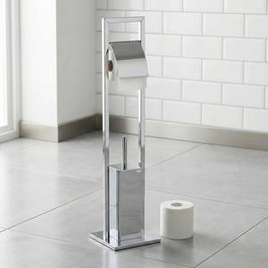 Offre du Black Friday : Porte-brosse de toilette en fer moderne de style taïwanais pour la maison, support de rangement pour salle de bain Princeton TS97C - Product Image 1