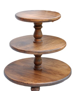 ชุดแท่นวางเค้กทำจากไม้แบบสั่งทำได้จากโรงงานอินเดียแบบดั้งเดิมยุโรปสำหรับเฟอร์นิเจอร์ในครัวบ้าน - Product Image 1