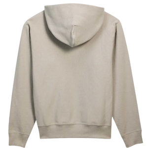 Mens Relaxed Fit Fleece Hooded Sweatshirt <b>Sand</b> Color Soft Warm <b>Hoodie</b> Casual Pullover Long Sleeve Premium Comfort Streetwear - Product Image 2