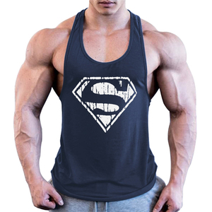Débardeur Homme Sans Manches Marque Privée Haute Qualité Gym Décontracté Impression Personnalisée 100% Coton Séchage Rapide Respirant Tailles Variées - Product Image 2