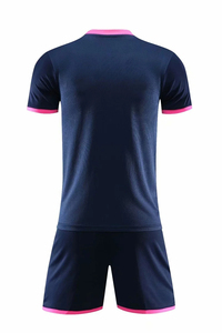 เสื้อฟุตบอลโพลีเอสเตอร์ยุโรปสำหรับผู้ใหญ่แบบ unisex ขายดี ชุดยูนิฟอร์มฟุตบอลโพลีเอสเตอร์ปักลายตามสั่งสำหรับการพิมพ์ - Product Image 3