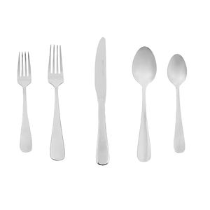 Ensemble de couverts en acier inoxydable - Qualité supérieure, finition miroir, écologique et durable pour les fêtes et les cadeaux - Product Image 6