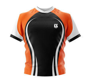 Rugby Uniform Men Training Jersey Shorts Set Rugby Uniform Custom Team Jersey Shorts Supplier Rugby Uniform - Product Image 4