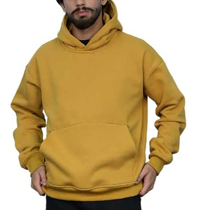 Customized OEM Winter Men's 100% Cotton Fleece Zipper Hoodie-Regular Fit Heavy Weight <b>Waterproof</b> - Product Image 2