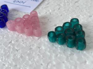 Cuentas de Vidrio Facetadas Premium, Corte Brillante Redondo, Coloridas, Hechas a Mano, en Paquete a Granel para Diseño de Joyería y Manualidades - Product Image 2