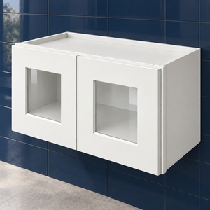 OEM 24 x 12 Inch Glass Door <b>Wall</b> <b>Cabinet</b> <b>White</b> Shaker RTA Wholesale Vietnam Factory - Product Image 4