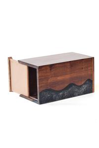 Handmade Rosewood Cremation Urn Bo Personalized Memorial <b>Keepsake</b> for human <b>ashes</b> medium size 9x5.5 inches urn box - Product Image 4