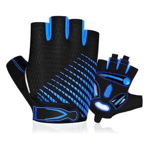Personalized Logo Non-Slip Half Finger Workout <b>Gloves</b> for Gym <b>Weight</b> Lifting and Cycling Unisex - Product Image 6