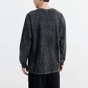 เสื้อสเวตเชิ้ตแขนยาวคุณภาพสูงสำหรับผู้ชาย แฟชั่นใหม่สำหรับฤดูใบไม้ร่วง/ฤดูหนาว สไตล์สตรีทแวร์สำหรับฤดูใบไม้ผลิ ลายปักตัวอักษร - Product Image 3