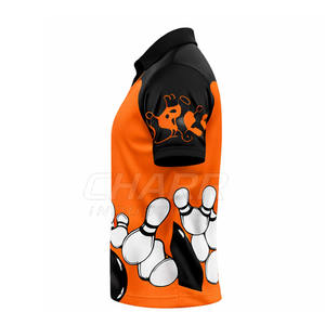 Jersey de Boliche Profesional Personalizado, Hecho a Medida con Material Premium Transpirable, Tallas Grandes, Colores Vibrantes, Logotipo Personalizado - Product Image 4