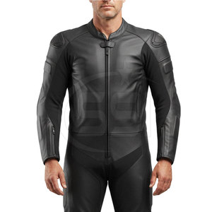 Combinaison de moto en cuir respirant de qualité supérieure pour hommes, manches longues, toutes saisons, pour les passionnés de moto - Product Image 2