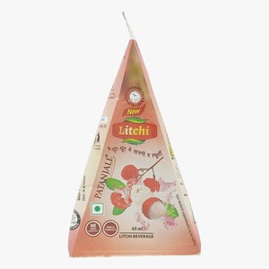 Boisson au litchi Patanjali 65 ml, riche en vitamine C, sans conservateurs ajoutés - Product Image 1