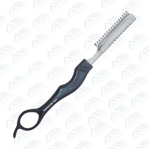 Rasoir de coiffeur professionnel pour épilation Rasoir droit en acier inoxydable de qualité supérieure pour un rasage en douceur - Product Image 4