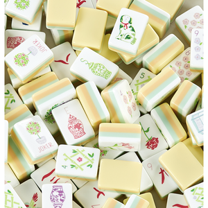 ชุดไพ่นกกระจอกแบบอเมริกัน 160 ชิ้น สลักลายสี่ชั้นตามสั่ง - Product Image 6