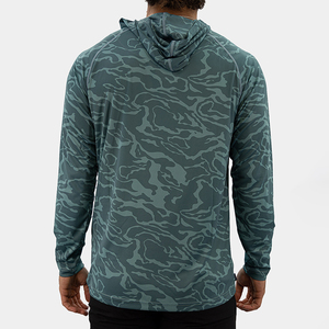 Vêtements de pêche d'extérieur unisexes, grandes tailles, confortables, protection UPF 50+, imperméables, coupe-vent, respirants, séchage rapide, manches longues - Product Image 2