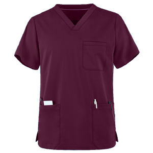 <b>Scrub</b> Tops Breathable Comfortable <b>Hospital</b> <b>Scrub</b> Tops with Custom Logo - Product Image 1