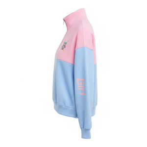 Gamma Phi Delta <b>Quarter</b> <b>Zip</b> Pullover <b>Women's</b> Short <b>Zip</b> Jumper Casual Mock Neck <b>Sweatshirt</b> Stand Collar <b>Zip</b> Up Pullover - Product Image 5