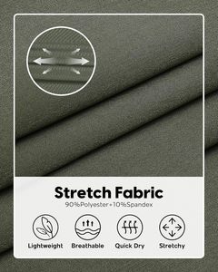 Shorts de sport décontractés pour hommes, personnalisables avec logo, écologiques, en Spandex/Polyester, séchage rapide et respirants - Product Image 6