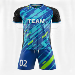 Uniforme de Fútbol - 100% Poliéster Ligero, Transpirable, de Secado Rápido, Personalizable con Nombres y Números de Equipo, para Todas las Temporadas - Product Image 3