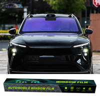 Film teinté pour voiture en céramique nano caméléon de la série Crystal, 5% VLT, isolation thermique, protection UV à 99%, film pour vitres de voiture de luxe en PET