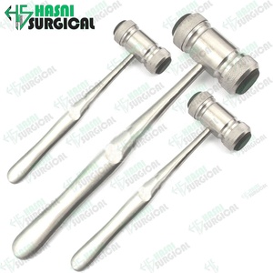 Instrumentos de martillo de dientes ortopédicos, mazo Dental de Metal de acero, esparcidor de hueso quirúrgico para cirugía médica, instrumento de cuidado de la salud - Product Image 1