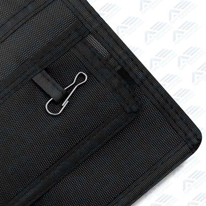Compact 6" x 5" <b>Nurse</b> Tool Pouch for Emergency Supplies Scissors Pens Black Bandage Scissors and <b>Nurse</b> Pocket Organizer - Product Image 4