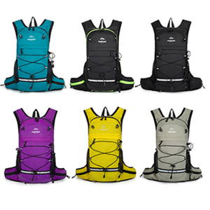 Sac à dos d'hydratation léger en nylon imperméable et respirant avec système de coussin d'air pour la course, le cyclisme, la randonnée et les voyages (vente en gros) - Product Image 1