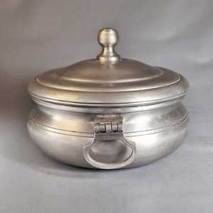 Soupière professionnelle en métal avec couvercle, plat de service durable pour buffet - Product Image 4
