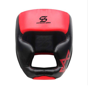 OEM Service Hot Selling Professional Boxing <b>Head</b> Guard Wholesale MMA <b>Training</b> <b>Head</b> Guard Made In Pakistan - Product Image 1