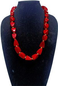 Resin Chunky Beaded <b>Necklace</b> for Women Fashion Handmade Minimalistic Modern <b>Statement</b> Jewelry Accessories - Product Image 3