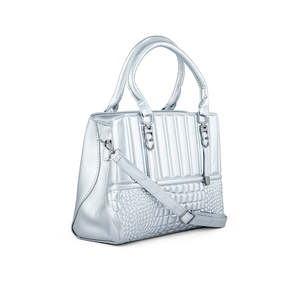 Bolso de noche formal plateado P36244 - Product Image 2