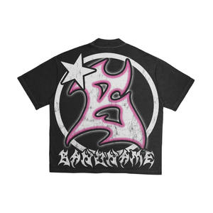 T-shirt Homme Personnalisable en Coton Pur de Haute Qualité, Couleur Unie, Coupe Décontractée, Manches Courtes, Respirant et Ample - Product Image 3