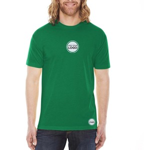 T-shirts unisexes Bella+Canvas Tri-blend, T-shirt unisexe à manches courtes, gris chiné personnalisé pour le Tri-blend Next Level pour hommes - Product Image 3