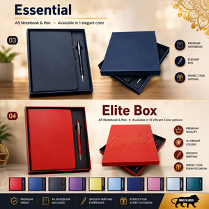 Set de Regalo de Agenda y Bolígrafo Promocional A5 con Personalización, Diario de Tapa Dura, Cuaderno con Logotipo Personalizado, Regalo Empresarial - Product Image 2