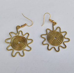 Boucles d'oreilles en fil de laiton pour filles, bijoux fantaisie, boucles d'oreilles de fiançailles, boucles d'oreilles manchette de haute qualité, au prix le plus bas - Product Image 3