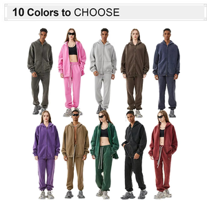 Sweat à capuche en molleton polyester/coton teint en fil pour homme, coupe classique, délavé à l'acide, écologique et coupe-vent, vente en gros - Product Image 4