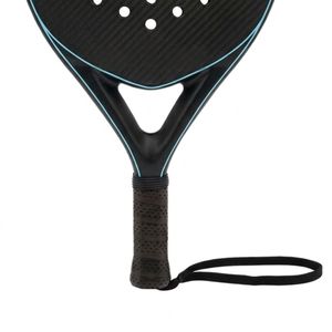 Raqueta de Pádel Ligera de Fibra de Carbono, Diseño Gráfico de Camuflaje de Dibujos Animados en Forma de Lágrima/Diamante, Agarre Antideslizante de Espuma EVA y Poliéster 16x19 - Product Image 4