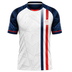 Men's Geometric Print <b>Soccer</b> Jersey Short Sleeve Crew Neck Quick Dry Polyester Athletic Fit All Seasons - Product Image 2