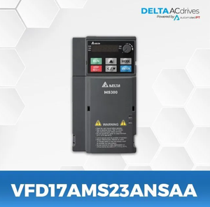 อินเวอร์เตอร์ Delta MS300 VFD17AMS23ANSAA 3 เฟส 230V 3.7KW 5HP ขนาดกะทัดรัด - Product Image 1