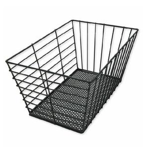 Modern Style <b>Storage</b> Basket Modern Design Metal <b>Egg</b> Collection Basket Classic Style Black Powder Coated Wire Basket - Product Image 5