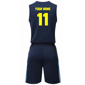 Uniformes de basket-ball Phoenix Weave pour hommes, personnalisés, sublimés, respirants, à séchage rapide, maillots et shorts en mesh - Product Image 6