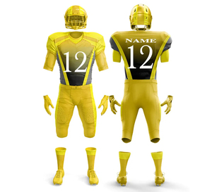 <b>Cheap</b> Price Adult American Football Uniform <b>Sets</b> Breathable Plus Size 100% Polyester Custom Digital Printing Short - Product Image 2