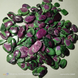 Cabochon de quartz de haute qualité 2026, taille ovale, pierre naturelle en vrac pour bijoux, certifié par un tiers, 20-40mm, fournisseur en gros, lot fait main - Product Image 4