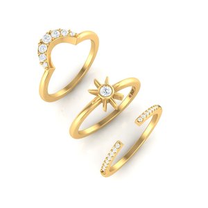 elegant 925 sterling <b>silver</b> oval zircon <b>ring</b> gold plated <b>adjustable</b> engagement band for women everyday wear and party - Product Image 2