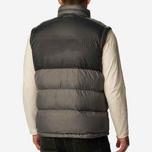 Chaleco Acolchado Reversible Personalizado de Fábrica al por Mayor, Chaleco de Invierno sin Mangas con Cremallera para Hombre, Chalecos Acolchados 100% Poliéster - Product Image 3