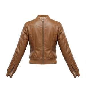 แจ็คเก็ตหนังคุณภาพพรีเมียม ดีไซน์หรูหราและเท่ห์สำหรับผู้หญิง - Product Image 4
