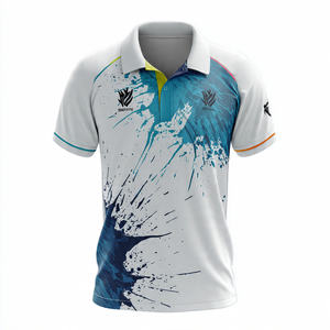 Nouveau design de maillot de cricket pour équipe avec polo de cricket par sublimation, uniforme de cricket personnalisé - Product Image 4